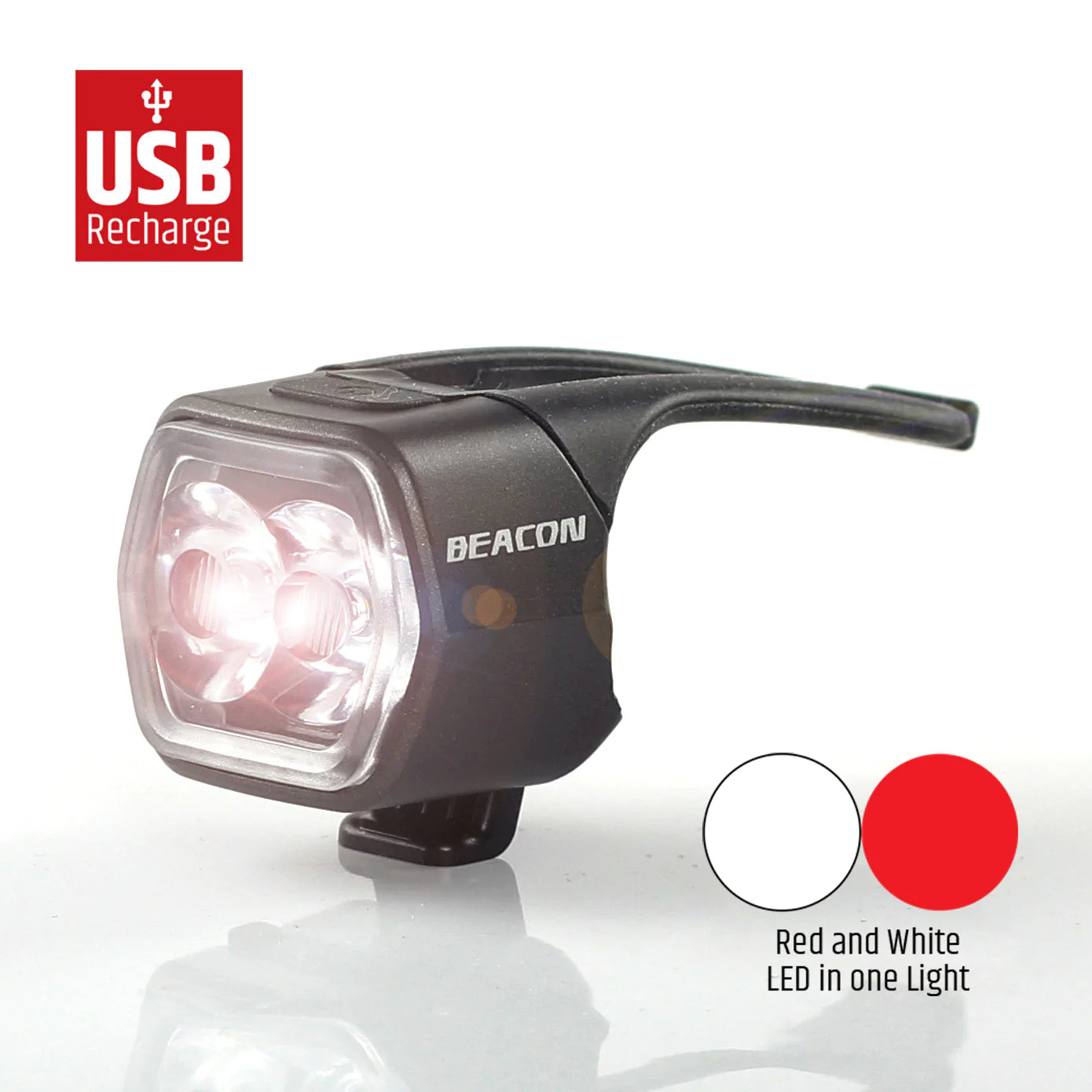 Beacon Duo Headlight/Rear Light Dual Light