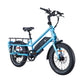 3/4 front picture of the Everyday EverEasy electric cargo and utility bike