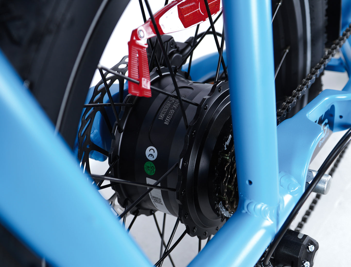 Everyday EverEasy electric cargo bike  500w hub motor with hydraulic disk brake